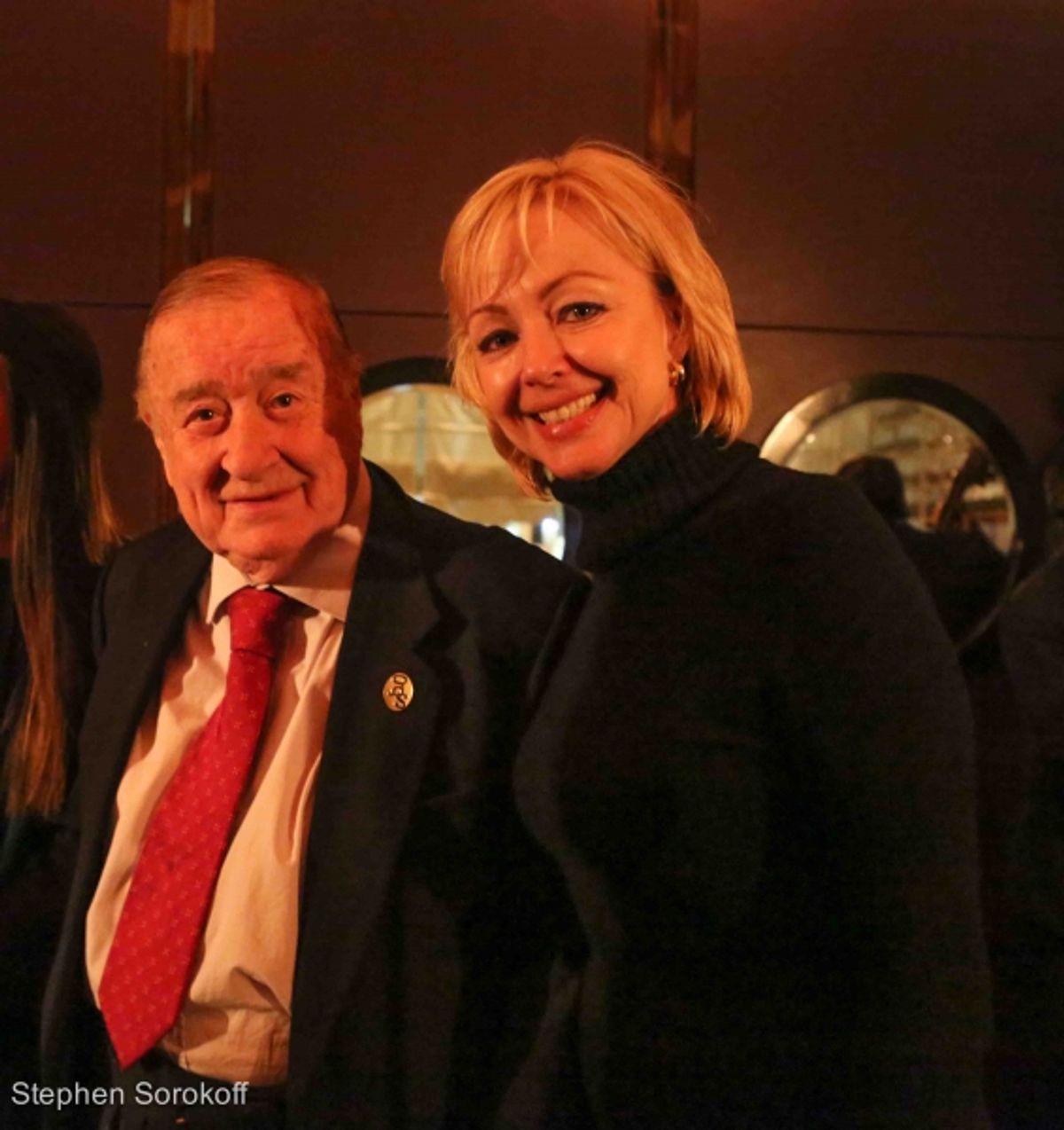 Sirio Maccioni & Maria von Nicolai at 