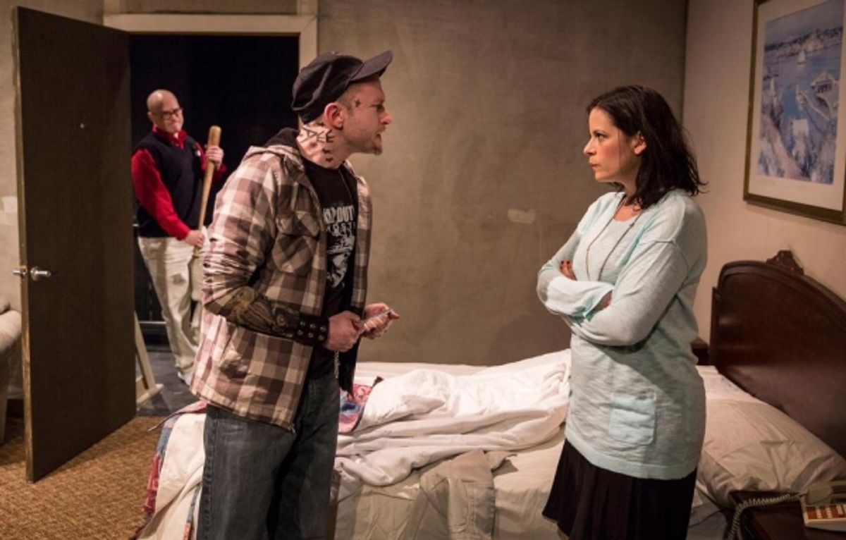 Todd Michael Kiech, John Wehrman and Elizabeth Birnkrant at 