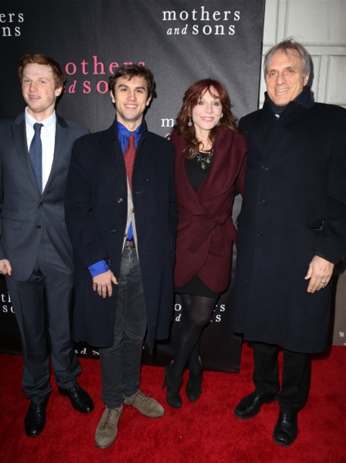 Joseph Lieberman, Nicholas Lieberman, Marilu Henner and Michael Brown  at 