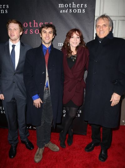 Joseph Lieberman, Nicholas Lieberman, Marilu Henner and Michael Brown  Photo