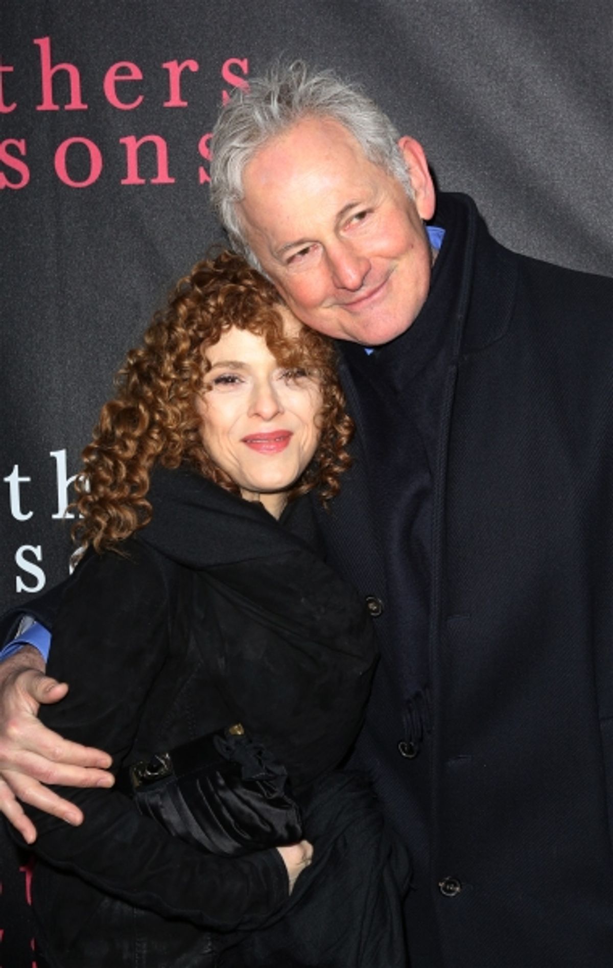 Bernadette Peters and Victor Garber at 