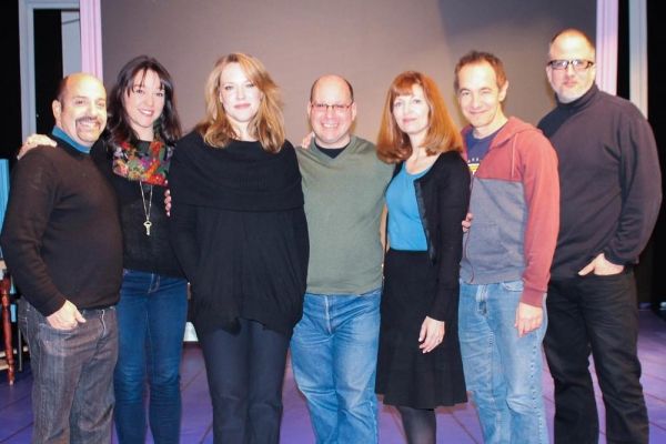 Cast and Creative Team: David Krane, Cameron Adams, Emily Skinner, Stephen Cole, Lynn Photo