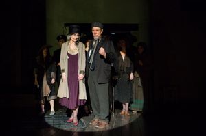 Mary Beth Peil and F. Murray Abraham with the cast Photo