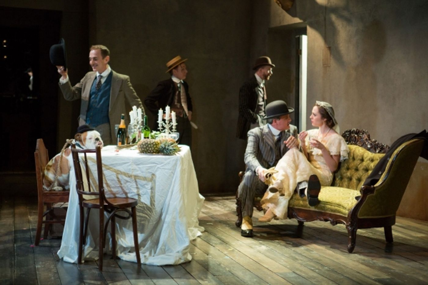 Photo Flash: First Look at Michael Park, Laura Osnes, Mary Beth Peil and More in Atlantic Theater's THE THREEPENNY OPERA  Image