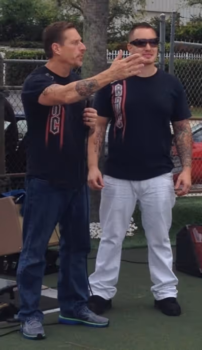 Tom Lloyd and Bubba Lloyd. Photo by Amy Schulz. Photo