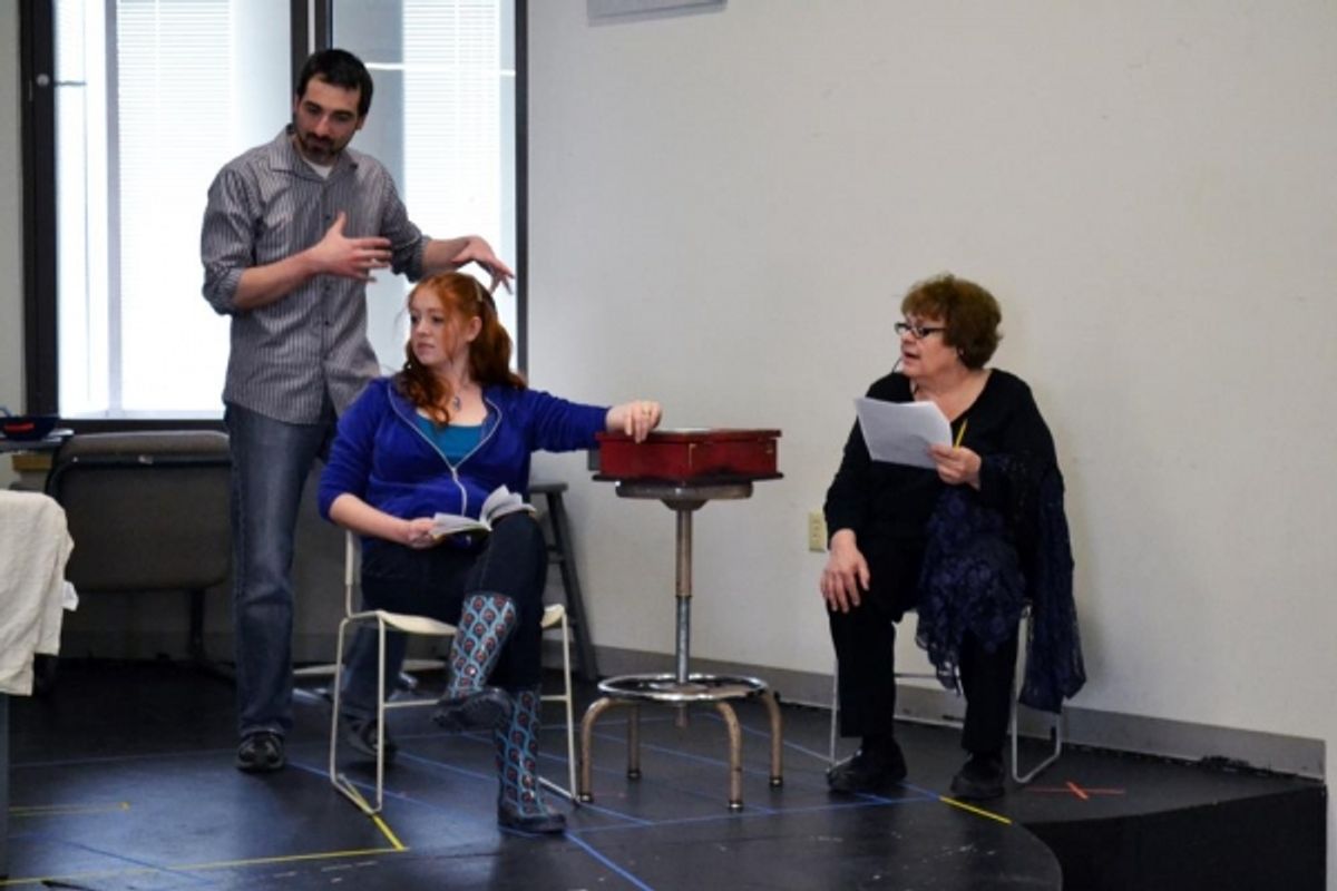 James R. Kuhl, Bevin Bell-Hall, Lavinia Hart at 