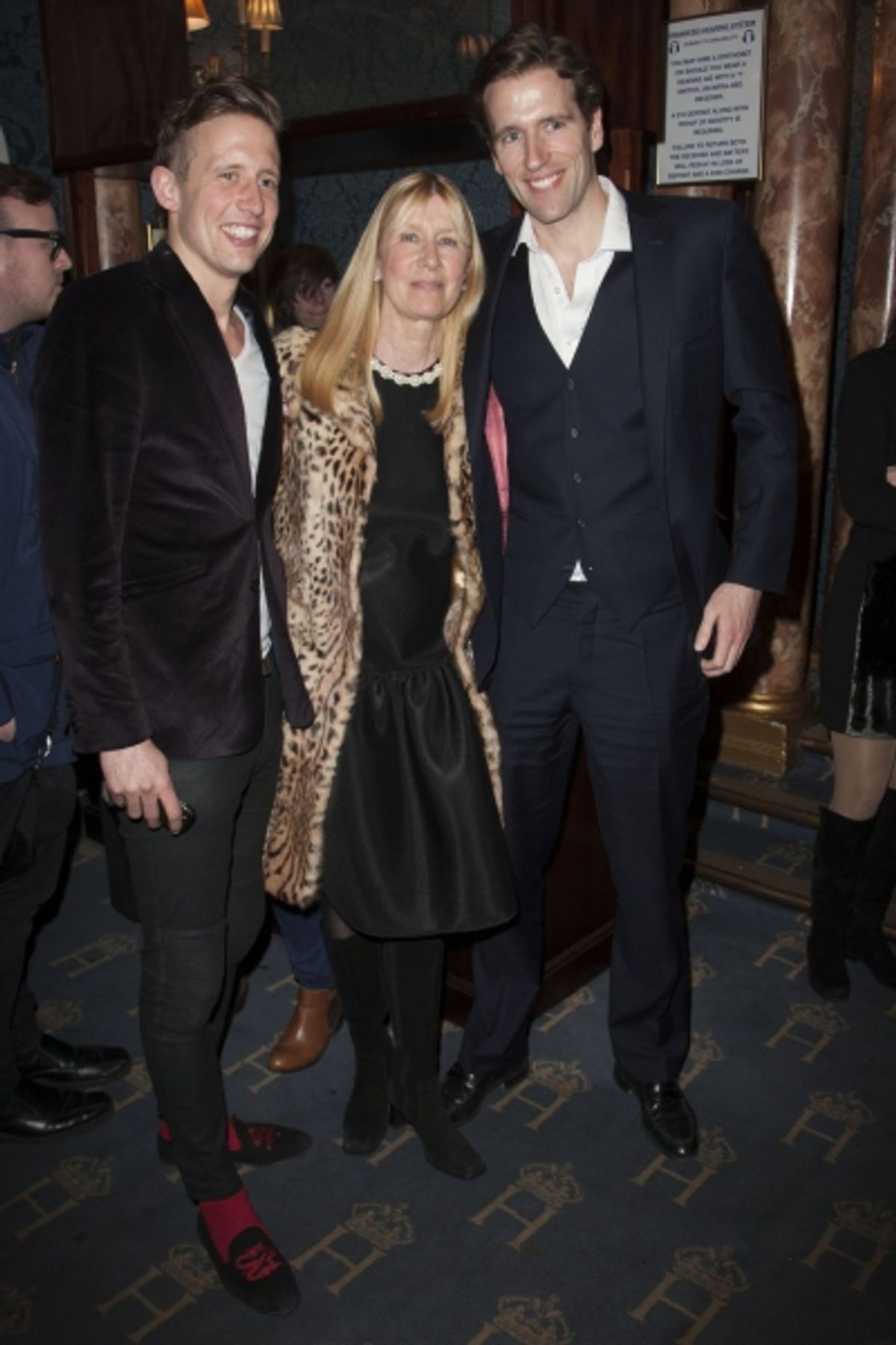 George Frost, Carina Frost and Wilfred Frost at 