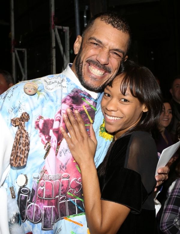 Dennis Stowe and Nikki M. James  Photo