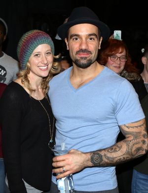 Caissie Levy and Ramin Karimloo @ BroadwayWorld Caissie Levy and Ramin Karimloo Photo