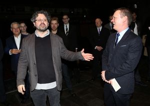 Director Laurence Connor and Director James Powell @ BroadwayWorld Director Laurence Connor and Director James Powell Photo