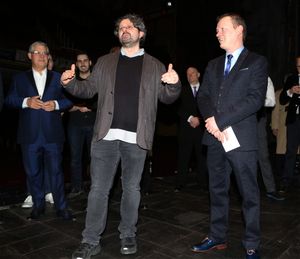 Director Laurence Connor and Director James Powell @ BroadwayWorld Director Laurence Connor and Director James Powell Photo