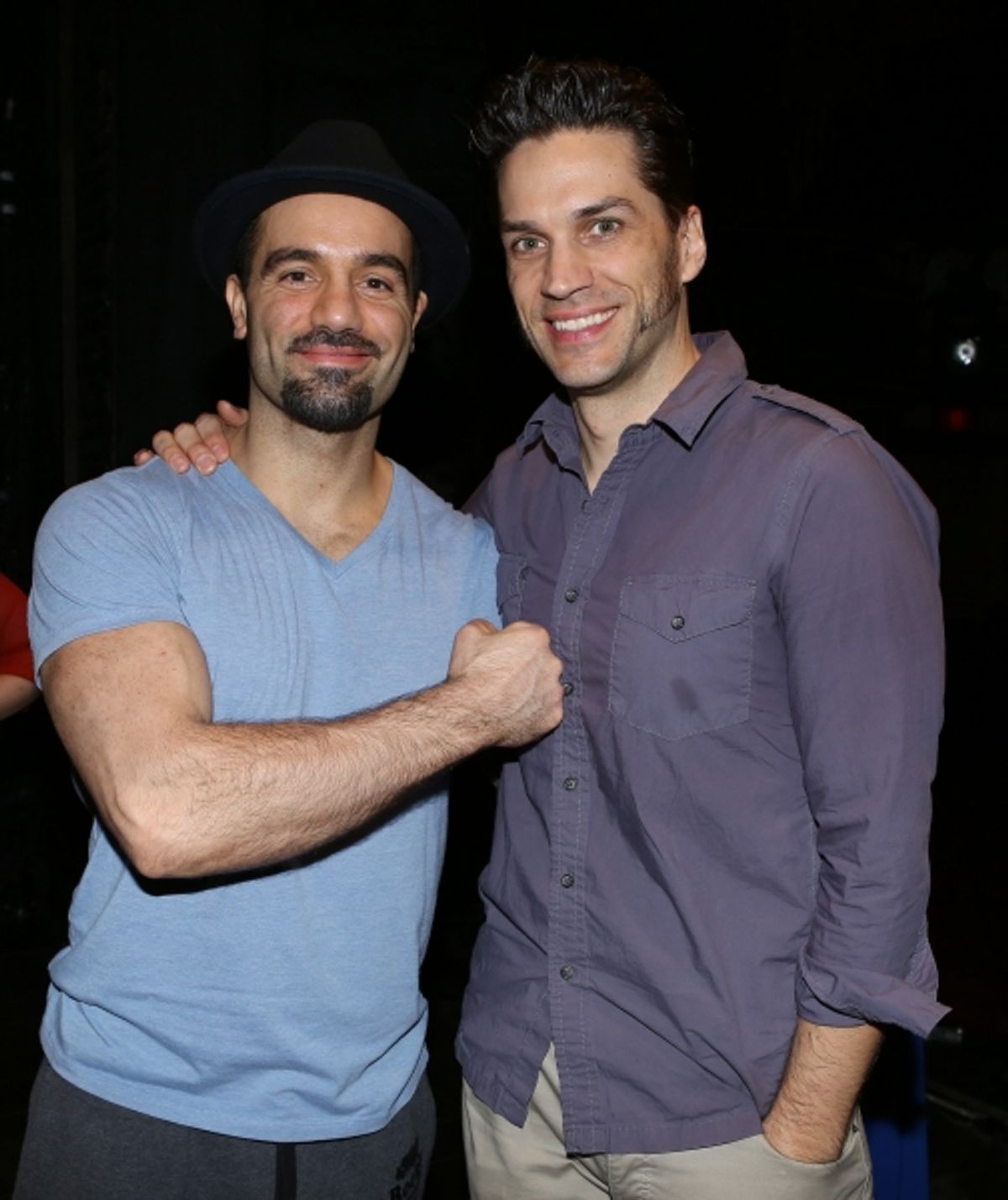 Ramin Karimloo and Will Swenson  at 