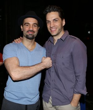 Ramin Karimloo and Will Swenson @ BroadwayWorld Ramin Karimloo and Will Swenson Photo