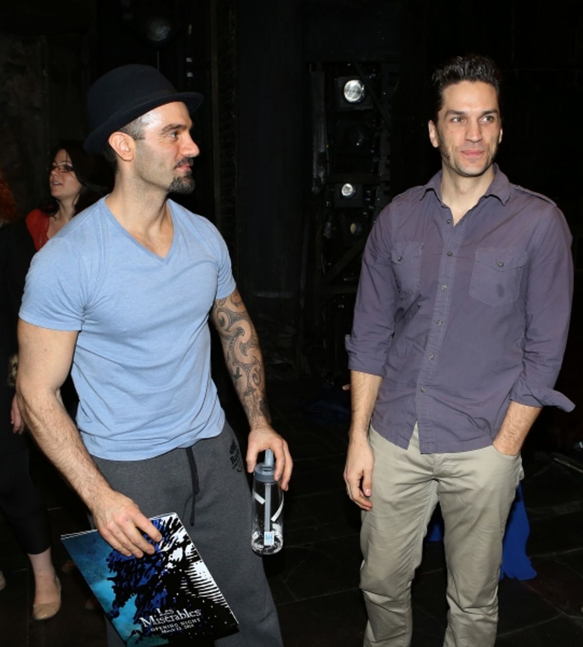 Ramin Karimloo and Will Swenson  at 
