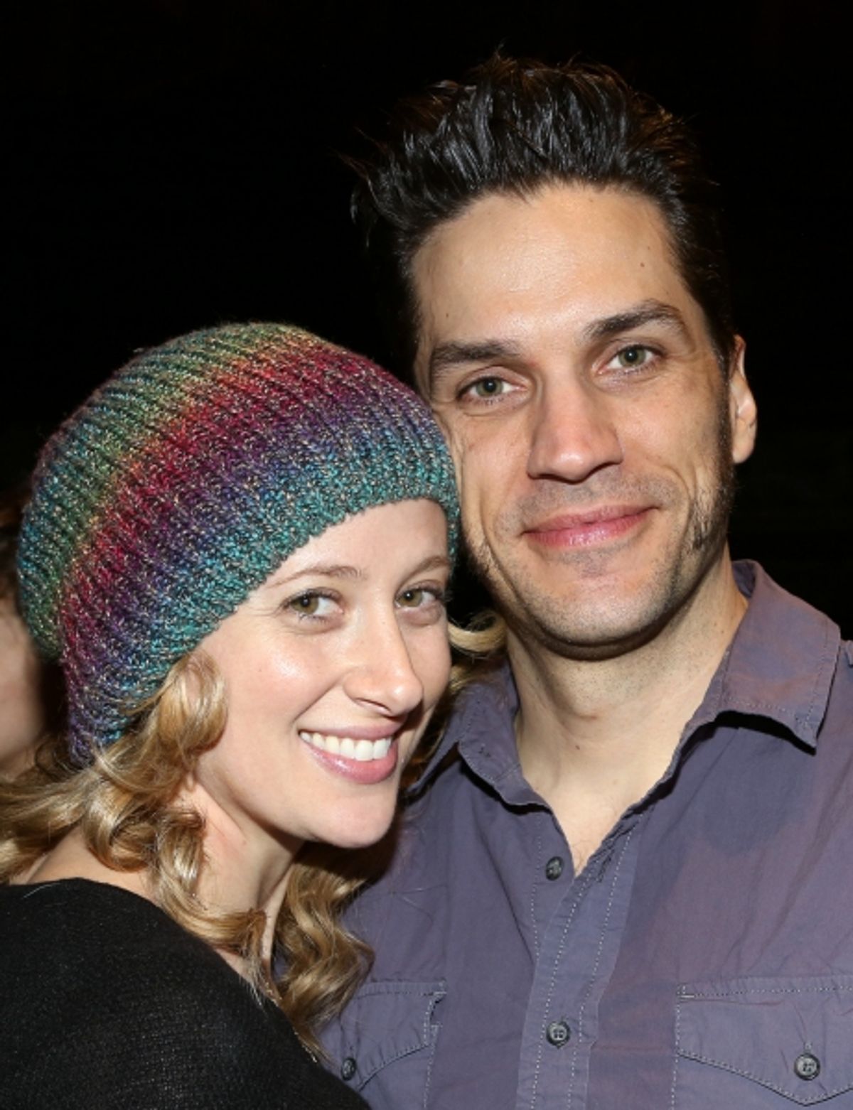 Caissie Levy and Will Swenson at 