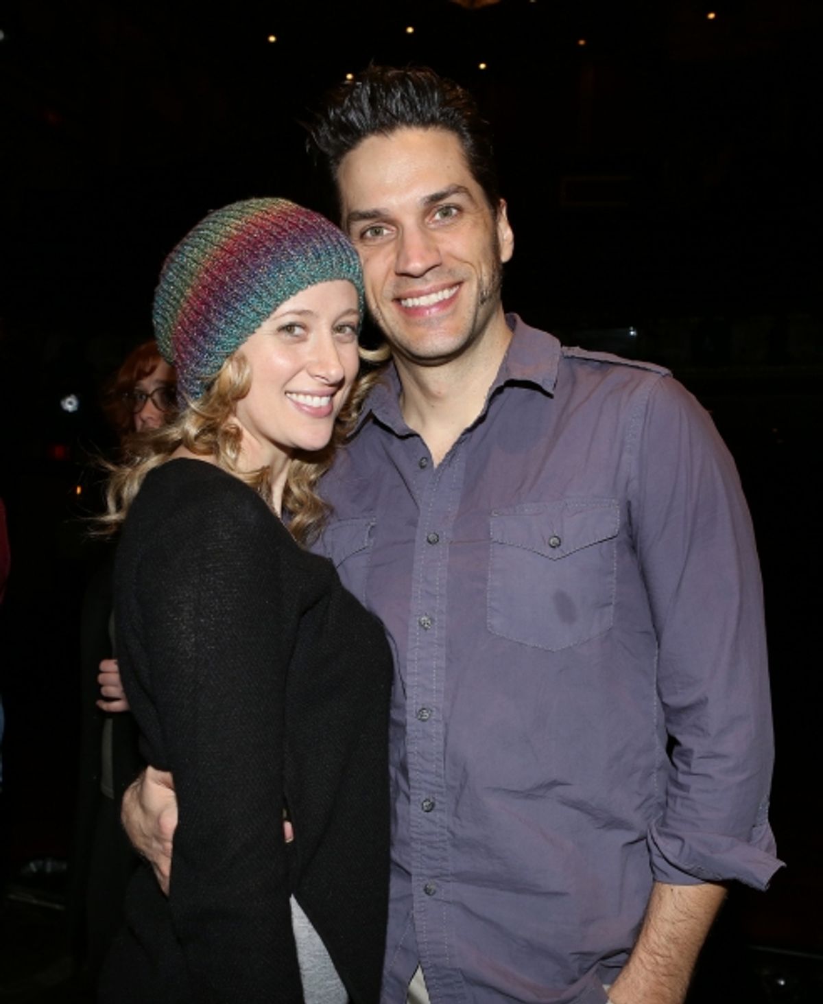 Caissie Levy and Will Swenson at 