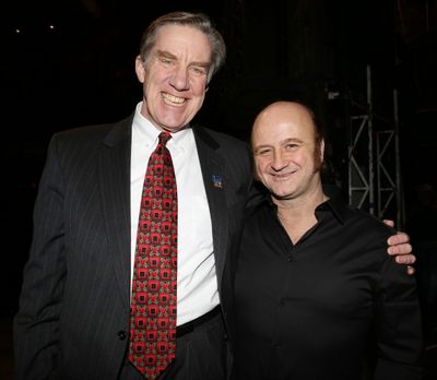 Nick Wyman and Cliff Saunders  Photo