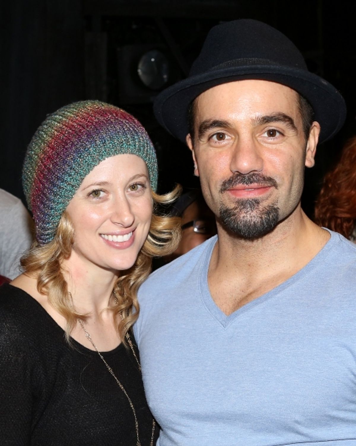 Caissie Levy and Ramin Karimloo  at 