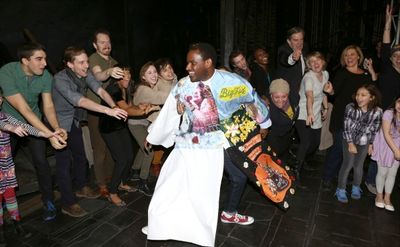 Arbender J. Robinson with Nikki M. James, Andy Mientus, Keala Settle and Company New  Photo