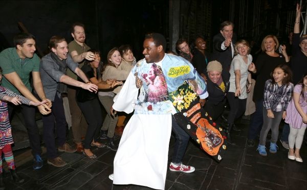 Arbender J. Robinson with Nikki M. James, Andy Mientus, Keala Settle and Company New  Photo