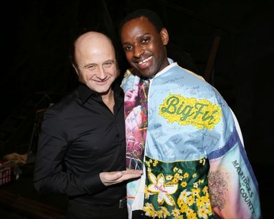Cliff Saunders and Arbender J. Robinson  Photo