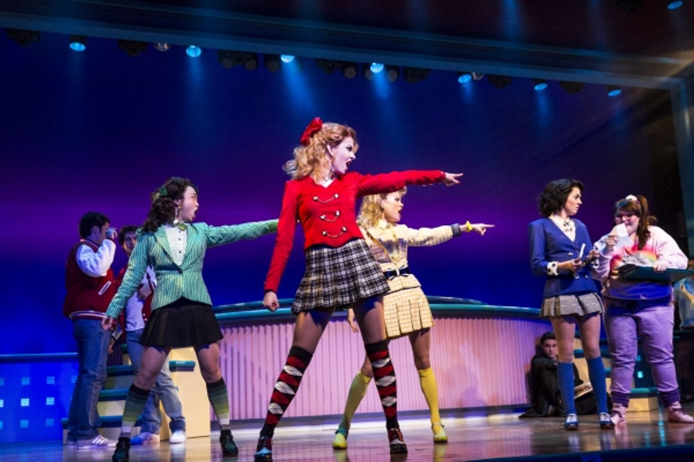 Photo Flash: It'll Be Very. First Look at HEATHERS: THE MUSICAL on Stage!  Image