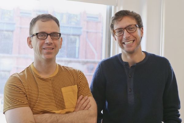 Writer and director Steve Cosson and composer Michael Friedman  Photo
