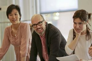 Cindy Cheung, Trey Lyford, and Rebecca Hart Photo