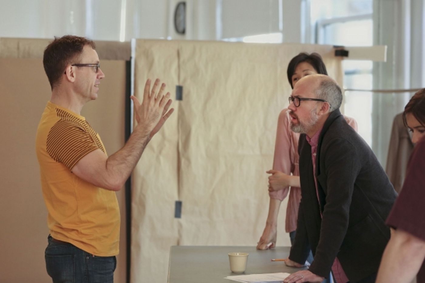 Photo Flash: In Rehearsal with the Public Theater's THE GREAT IMMENSITY  Image