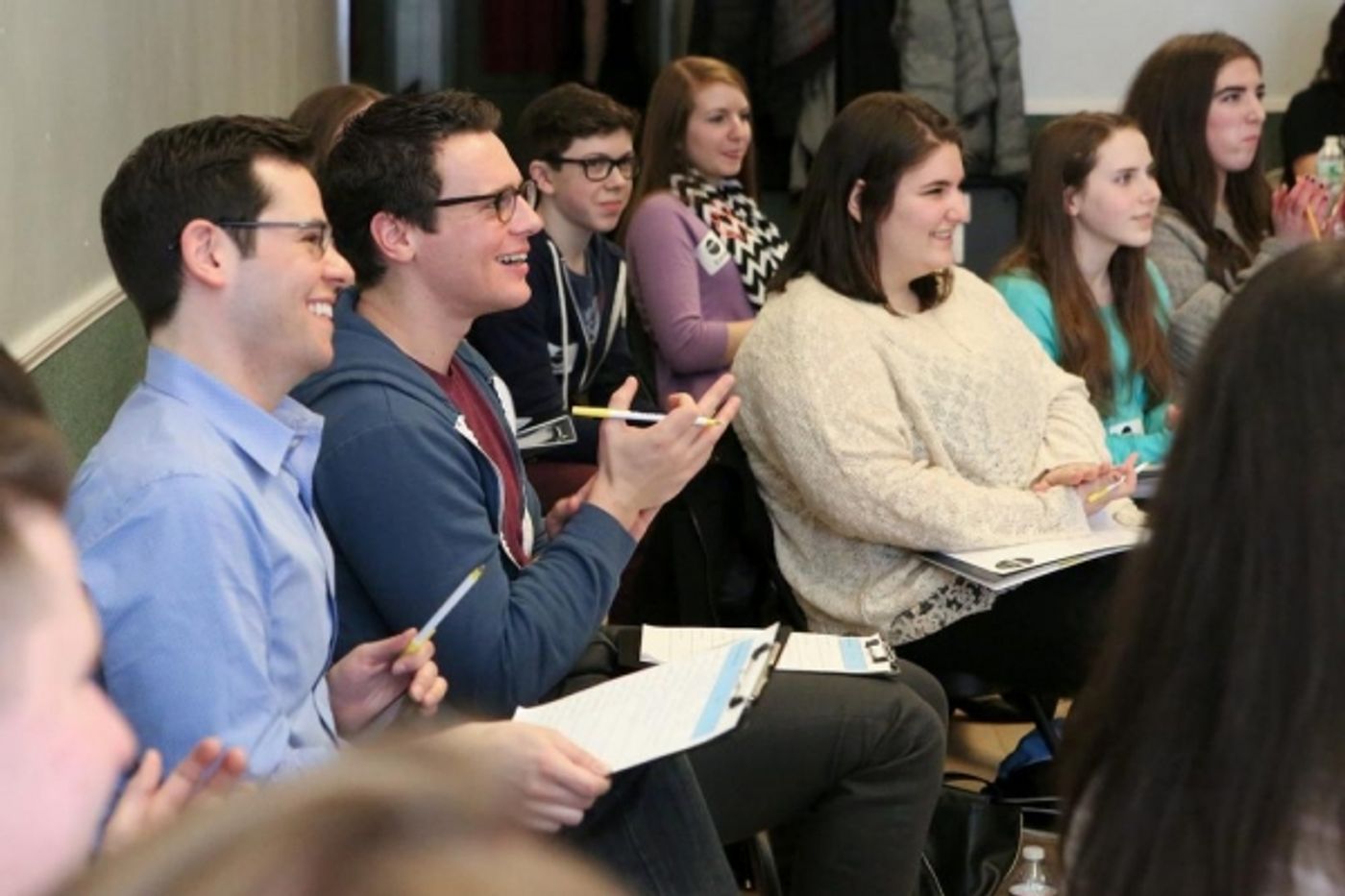 Photo Flash: Jonathan Groff Teaches Broadway Workshop Masterclass in NYC  Image