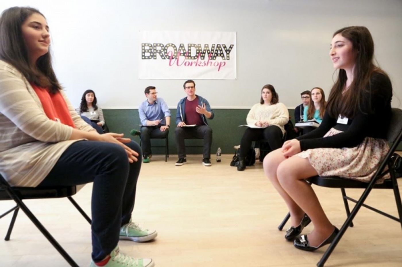 Photo Flash: Jonathan Groff Teaches Broadway Workshop Masterclass in NYC  Image