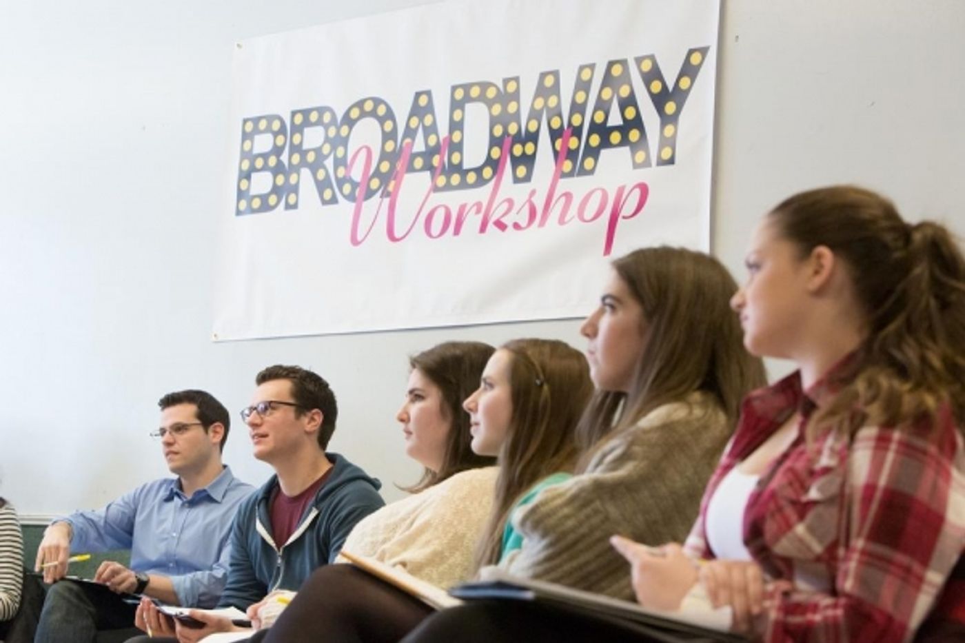 Photo Flash: Jonathan Groff Teaches Broadway Workshop Masterclass in NYC  Image