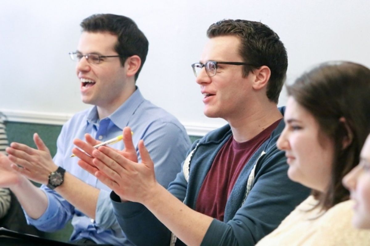 Marc Tumminelli & Jonathan Groff  at 