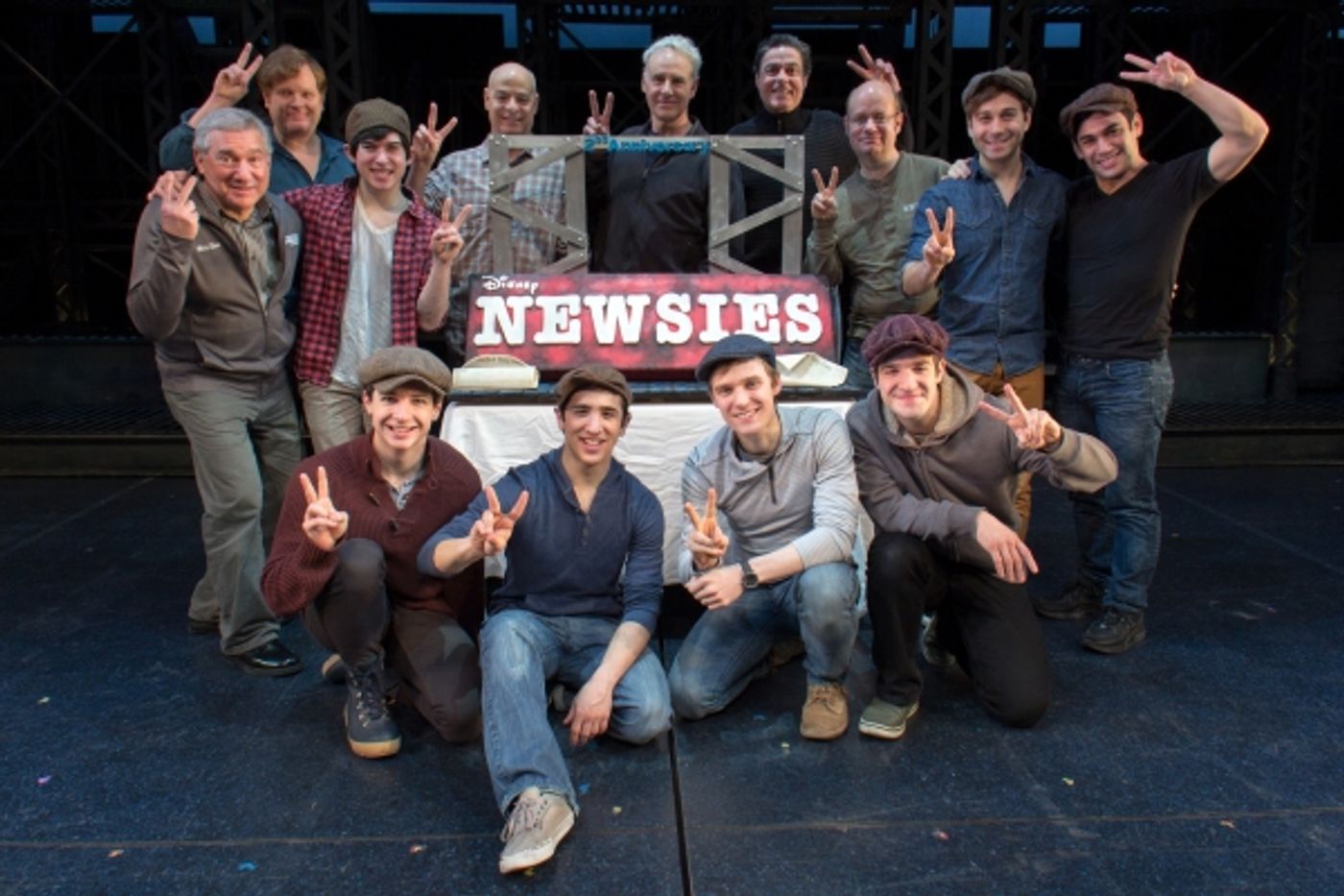 Photo Coverage: Kings of News York! NEWSIES Cast Celebrates Two Years on Broadway  Image