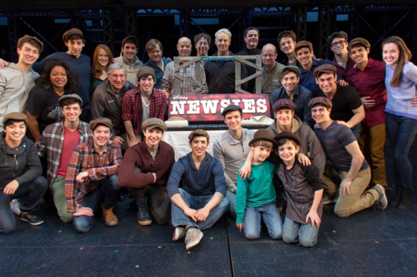 Photo Coverage: Kings of News York! NEWSIES Cast Celebrates Two Years on Broadway  Image