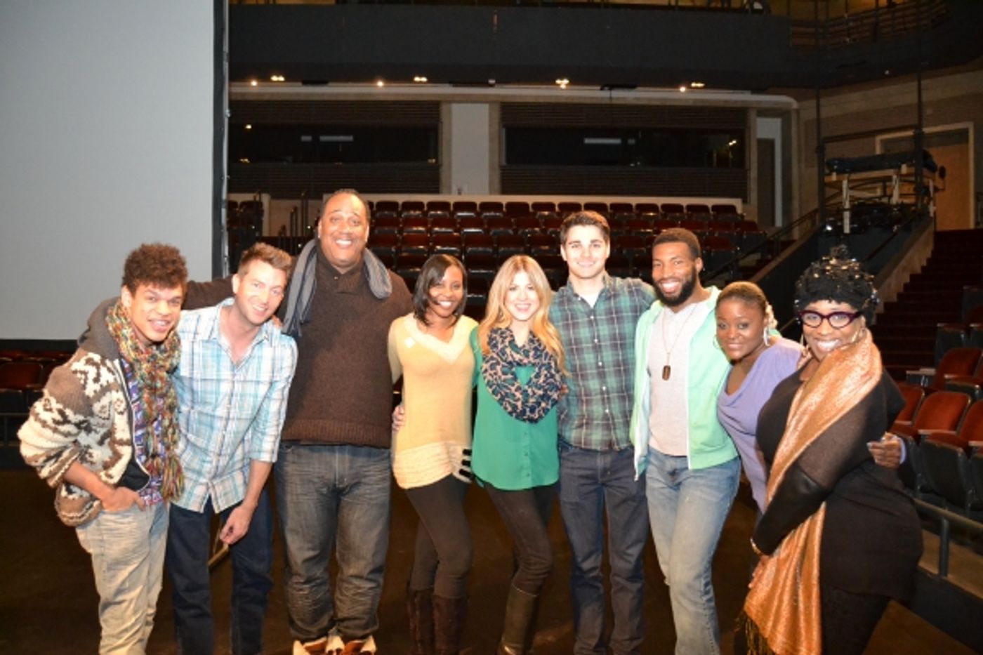 Photo Flash: In Rehearsal with Levi Kreis, E. Faye Butler and More in SMOKEY JOE'S CAFE at Arena Stage  Image