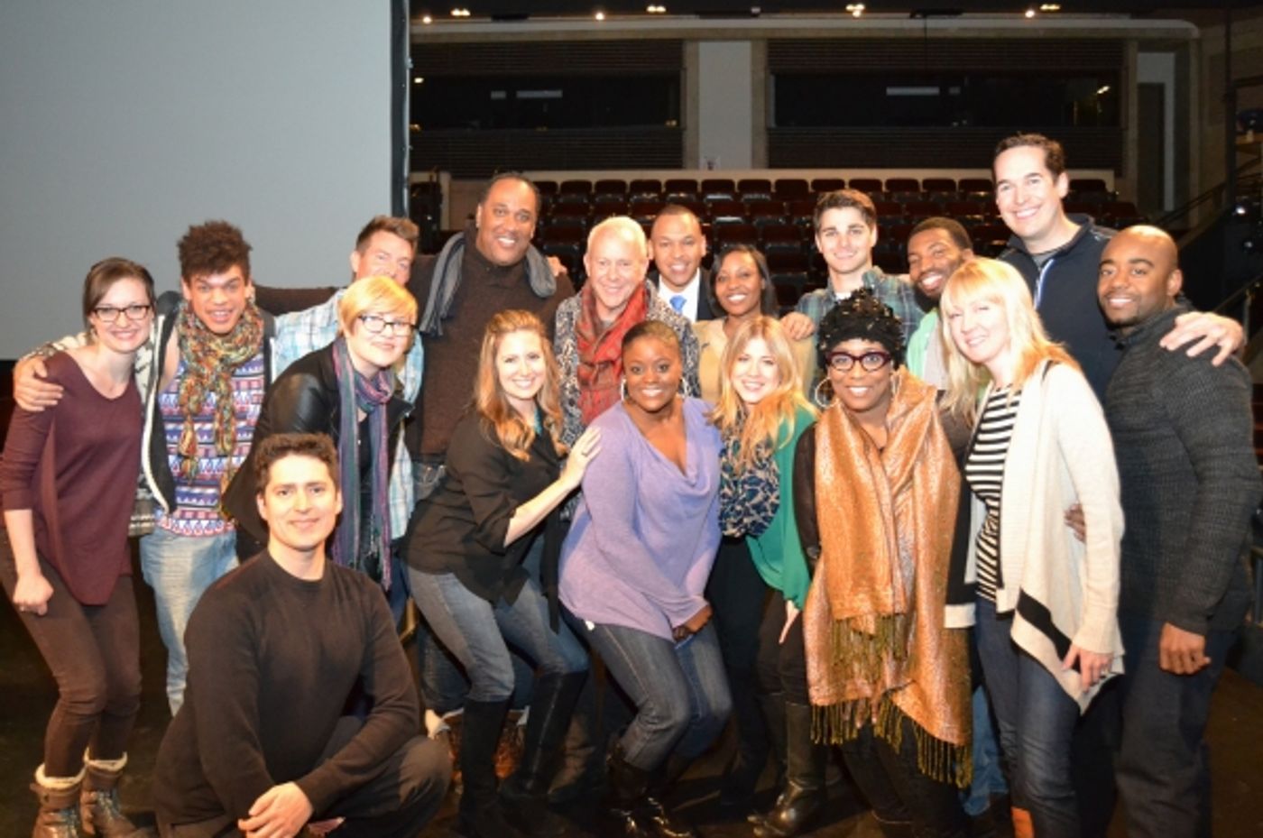 Photo Flash: In Rehearsal with Levi Kreis, E. Faye Butler and More in SMOKEY JOE'S CAFE at Arena Stage  Image
