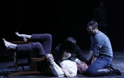 Christopher McCann, Bianca Amato and Saxon Palmer Photo