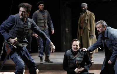 Jacob Fishel, Jon Stewart Jr, Chandler Williams, Timothy D. Stickney and Graham Winto Photo