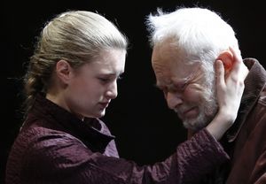 Lilly Englert and Michael Pennington @ BroadwayWorld Lilly Englert and Michael Pennington Photo