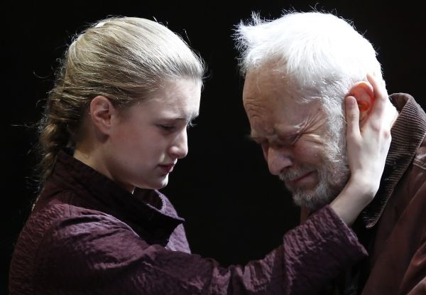 Lilly Englert and Michael Pennington Photo