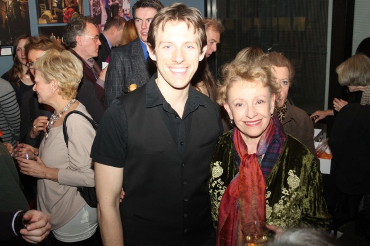 Rowan Michael Meyer and Roberta Maxwell at 