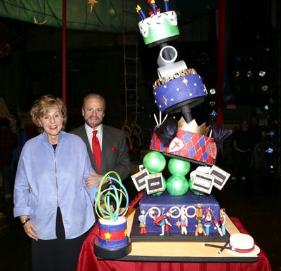 Producer Fran Weissler and Producer Barry Weissler  Photo