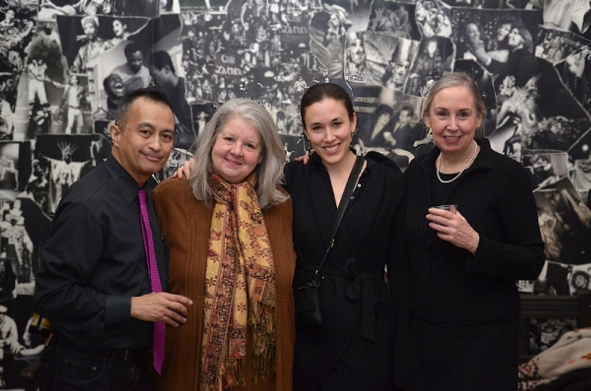 Nicky Paraiso, Beverly Petty, Mia Yoo, Mary Fulham at 