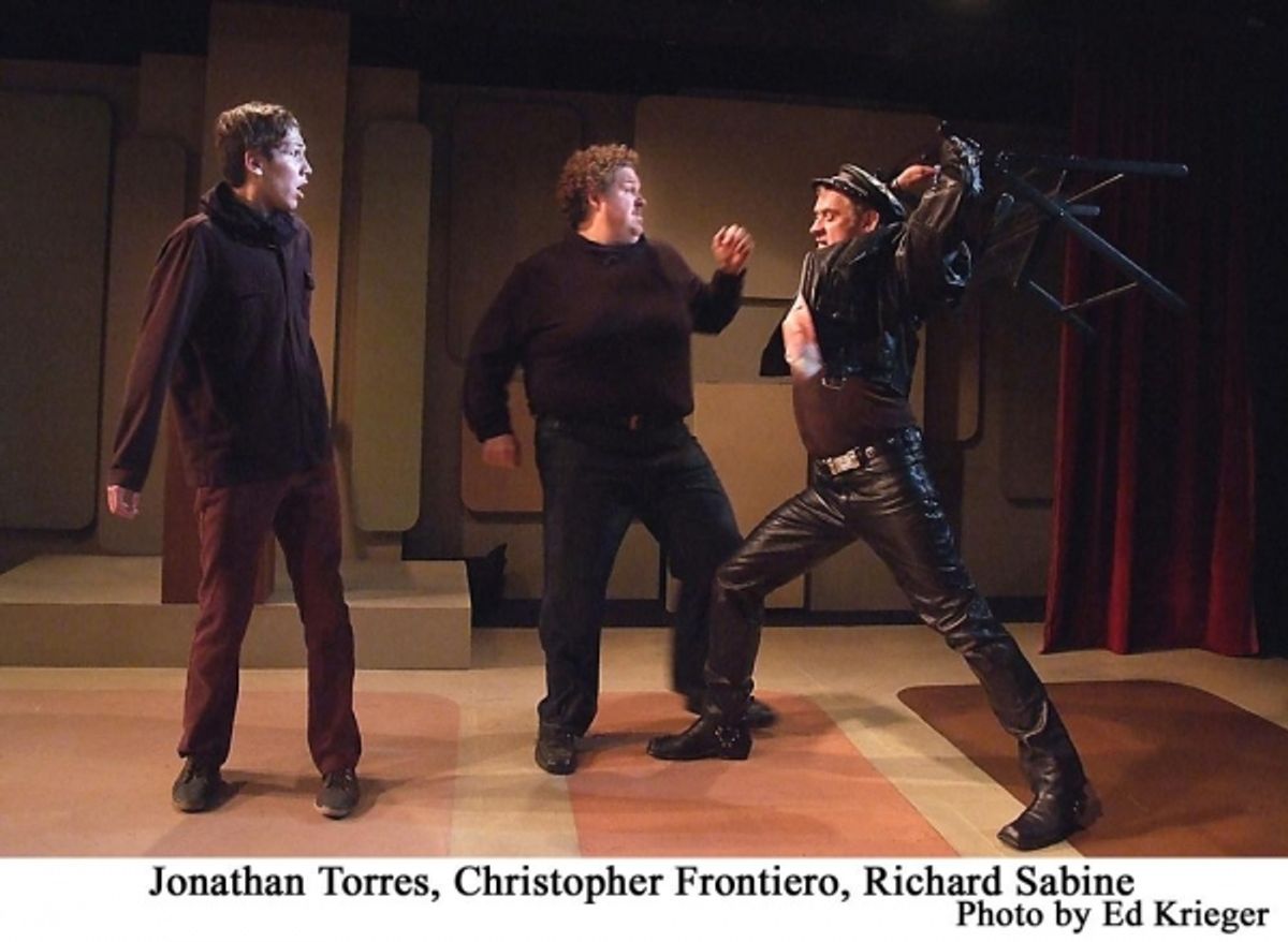 Jonathan Torres, Christopher Frontiero and Richard Sabine at 