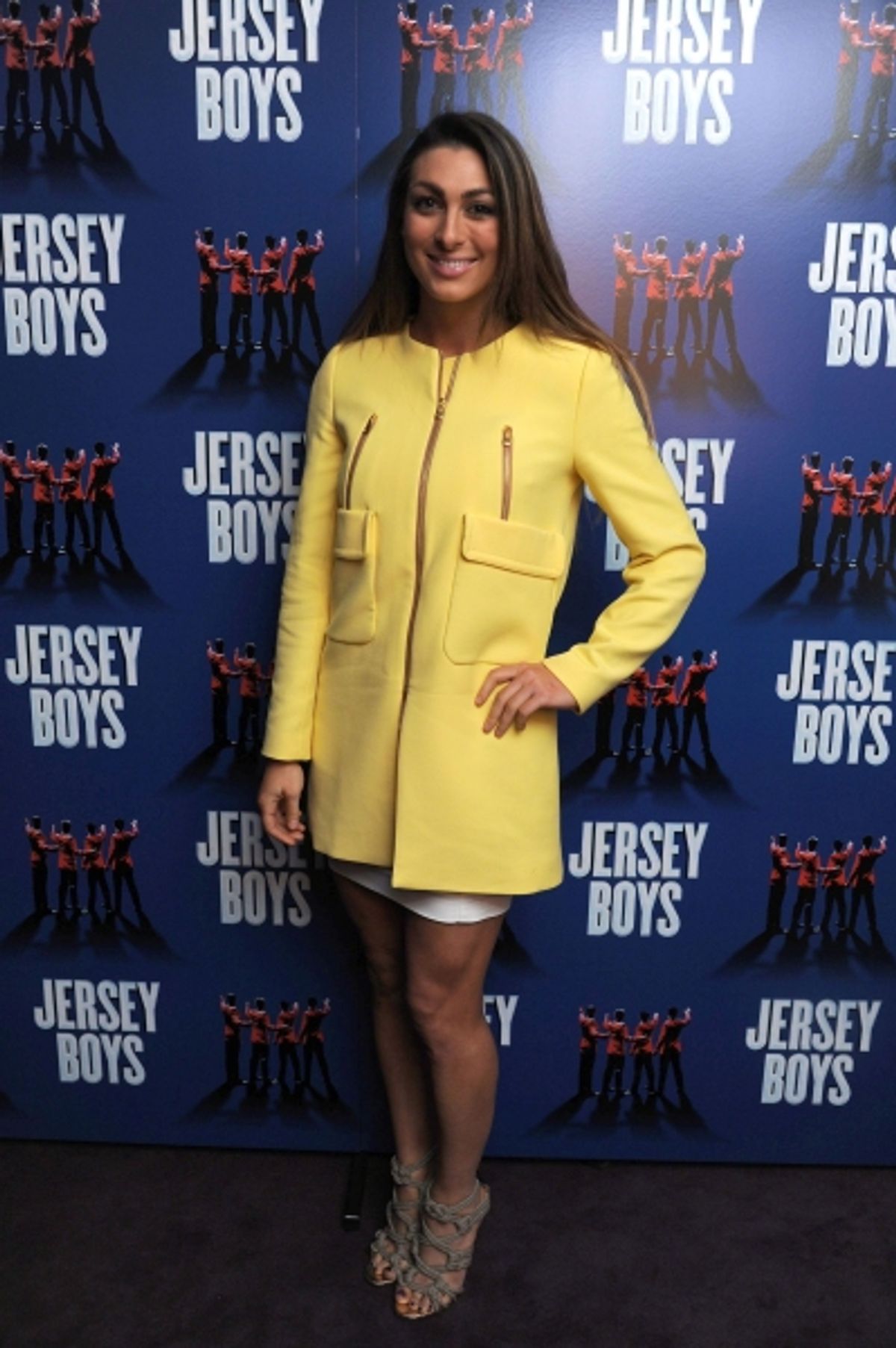 Luisa Zissman at JERSEY BOYS Gala Night!