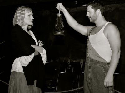 Anna (Kelly Walker) and Mat (Brian Heaton) Photo