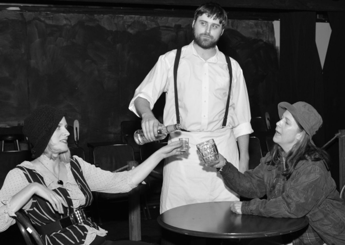 Anna (Kelly Walker), Marthy (Barbara Dell), Larry (Taylor Biltoft) at 