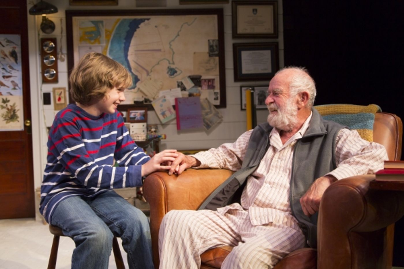 Photo Flash: First Look - Athol Fugard's THE SHADOW OF THE HUMMINGBIRD at Long Wharf Theatre, Now Playing  Image