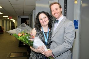 Amy Wolk and Bret Shuford @ BroadwayWorld Amy Wolk and Bret Shuford Photo